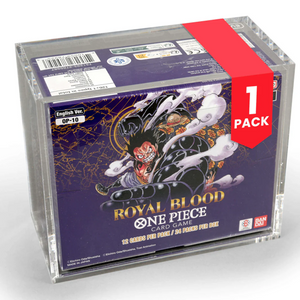 ER Acrylic Case Display For Bandai One Piece TCG Booster Box EN