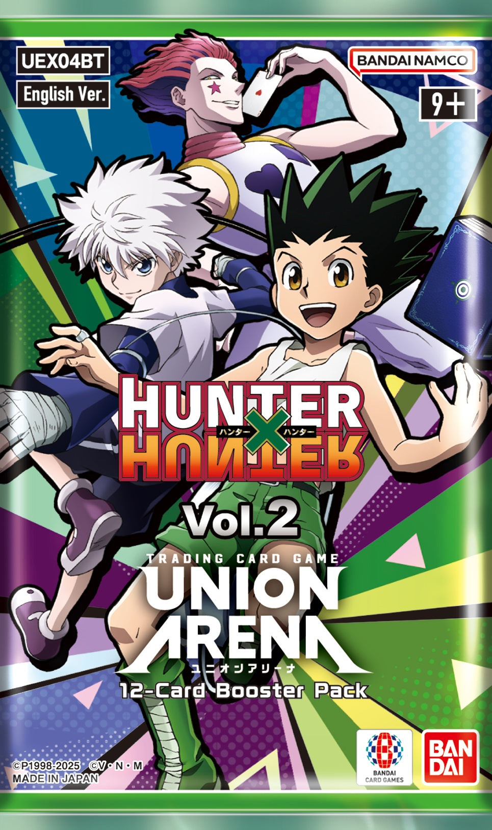 Union Arena Hunter X Hunter Booster Vol. 2
