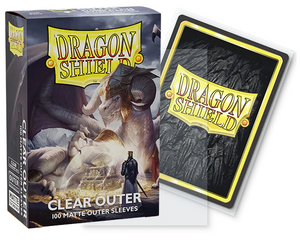 Dragon Shield Standard Sleeves Outer Matte Clear 100ct