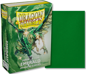 Dragon Shield Sleeves Japanese Matte Emerald 60ct