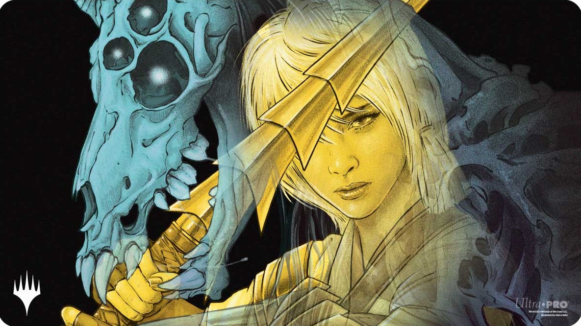 UP Playmat MTG Duskmourn ALT Key Mythic (1)