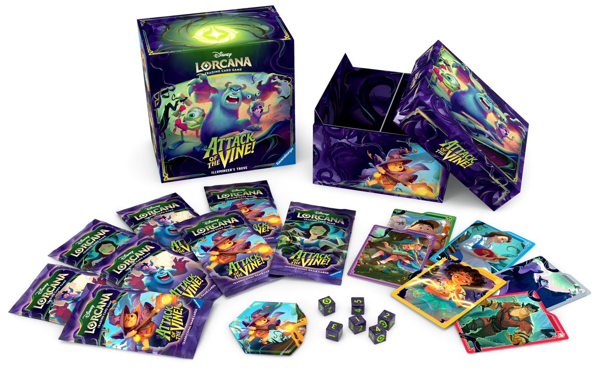 Disney Lorcana Set 13 - Attack of The Vine Illumineer's Trove Limit 1