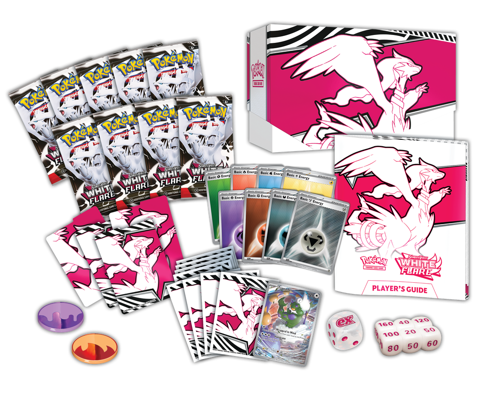 Pokemon SV10.5 White Flare Elite Trainer Box LIMIT 2 - Let's Play! Cards and Games! Pokemon SV10.5 White Flare Elite Trainer Box LIMIT 2 - Let's Play! Cards and Games!