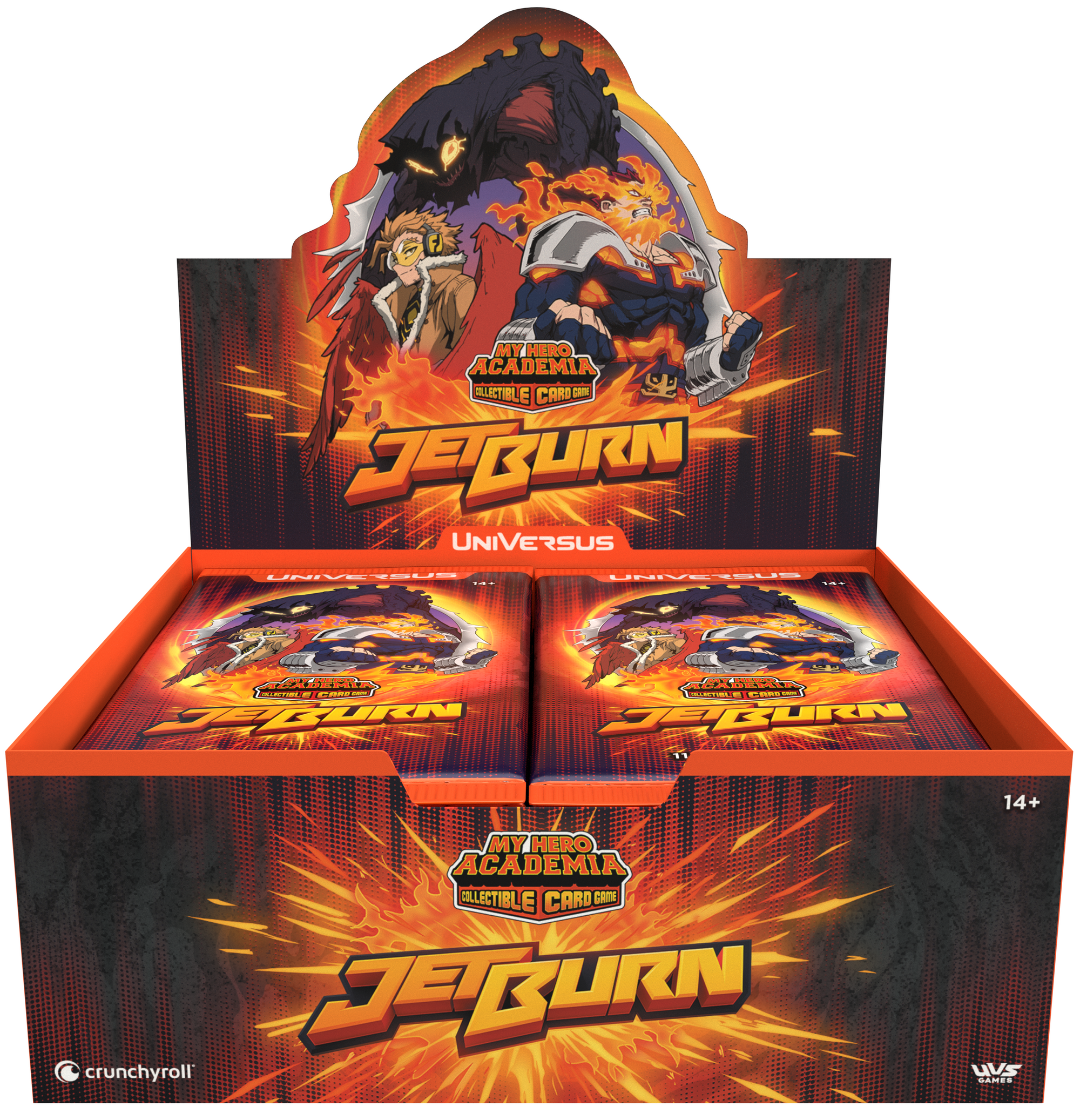 My Hero Academia CCG Booster Jet Burn
