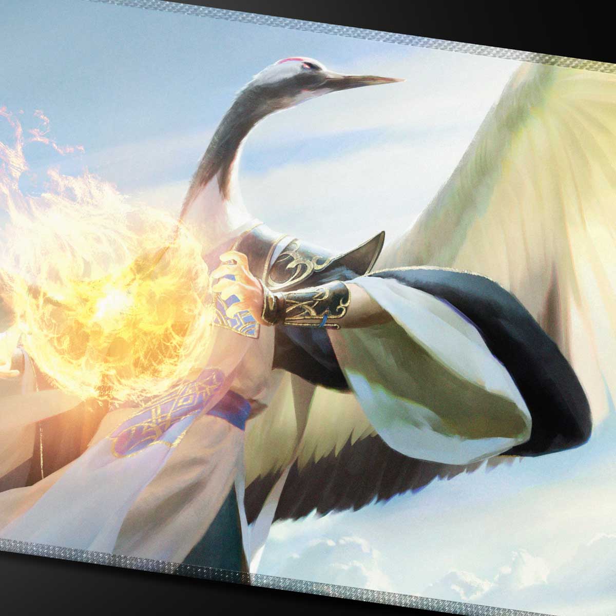 UP Playmat MTG Commander Series Three Color Wedge Kykar Stitched