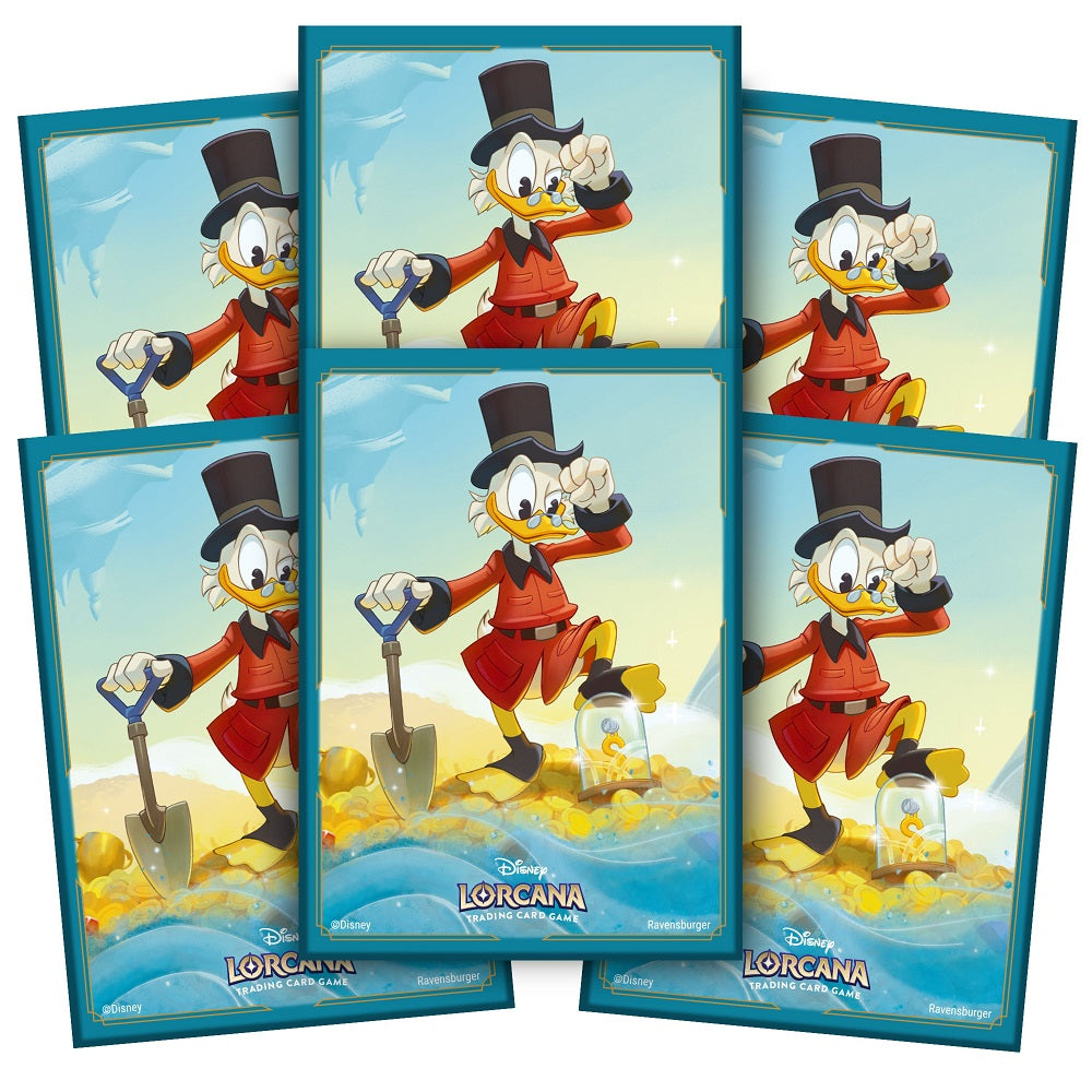 Disney Lorcana Card Sleeve Set 3 Pack A- Scrooge McDuck