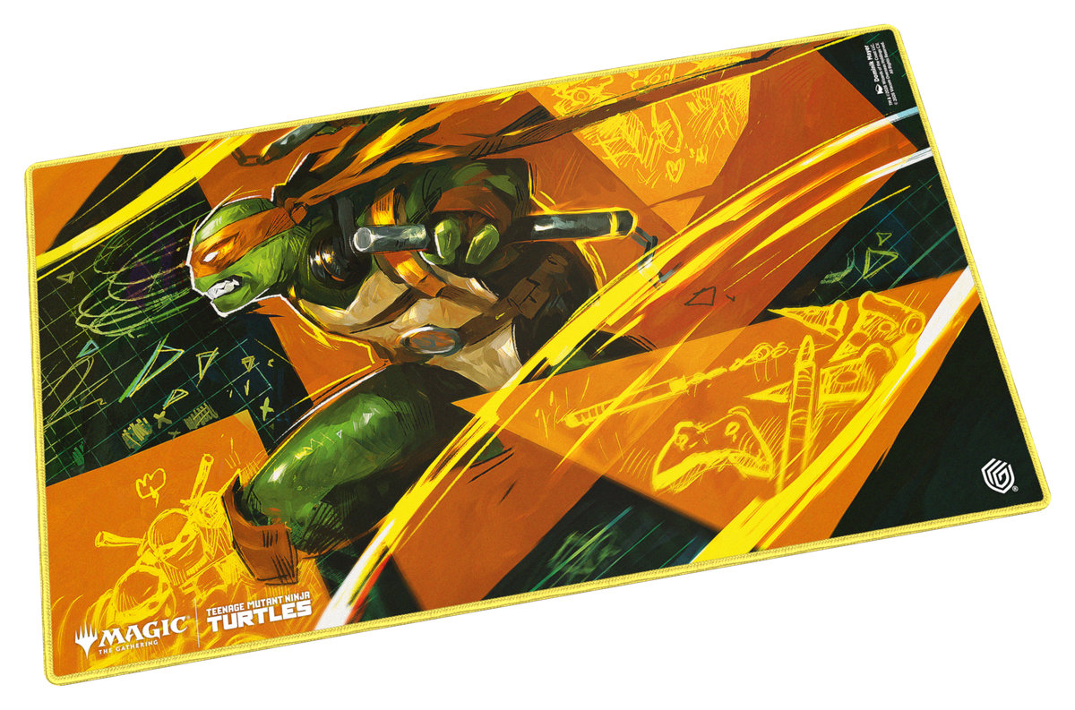 UG Playmat MTG TMNT-Michelangelo's Technique