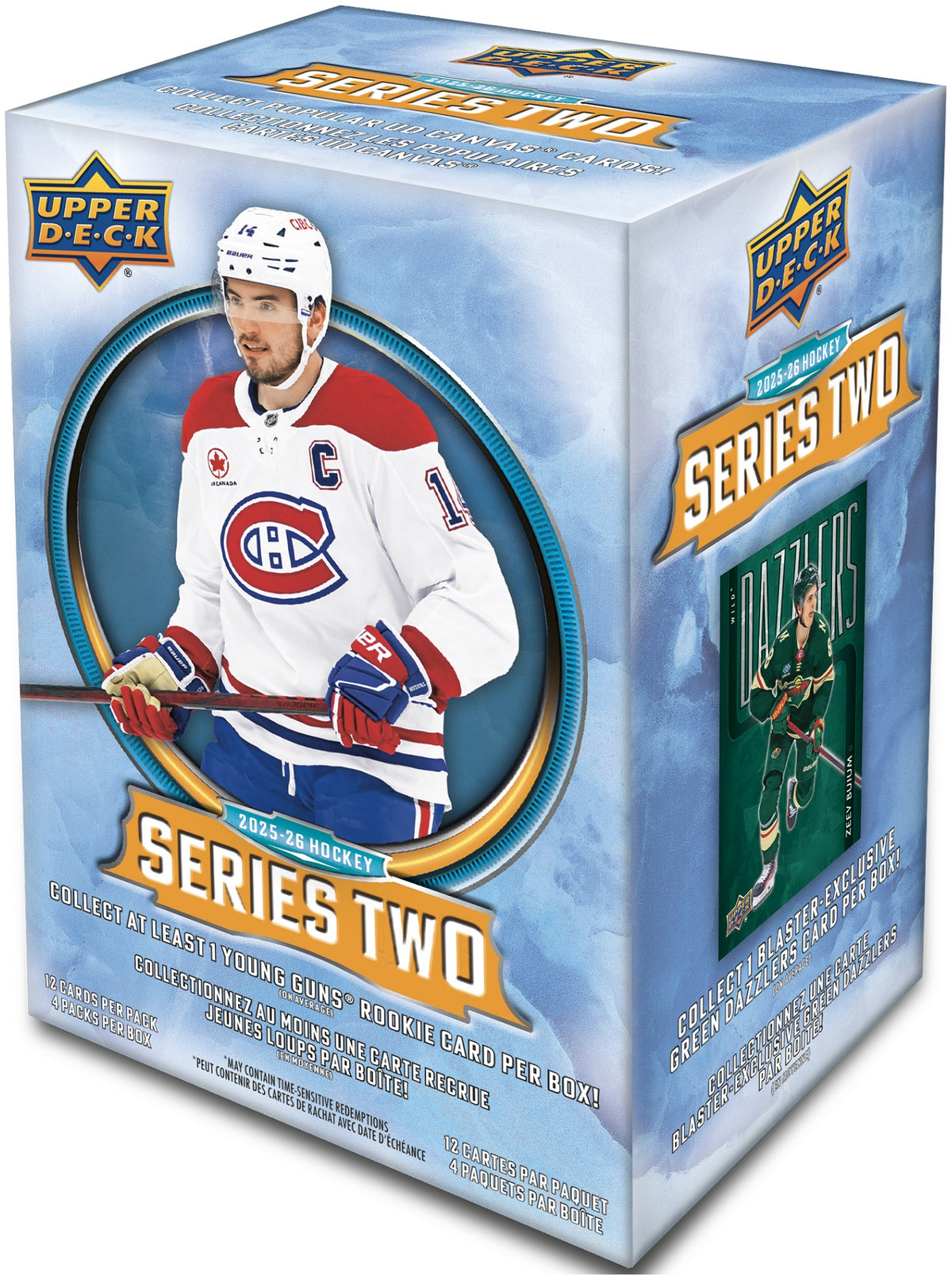25/2026 Upper Deck Hockey Series 2 Blaster Limit 20