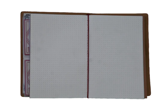 Character Journal Red Arcane Symbol