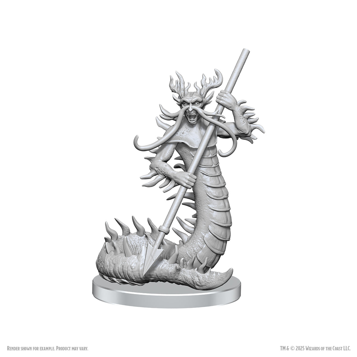 DND Unpainted Minis WV26 Classic Salamander