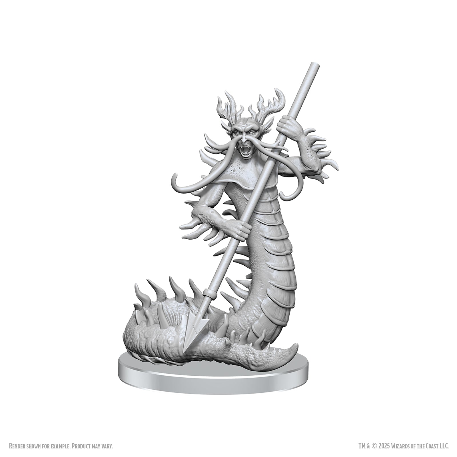 DND Unpainted Minis WV26 Classic Salamander