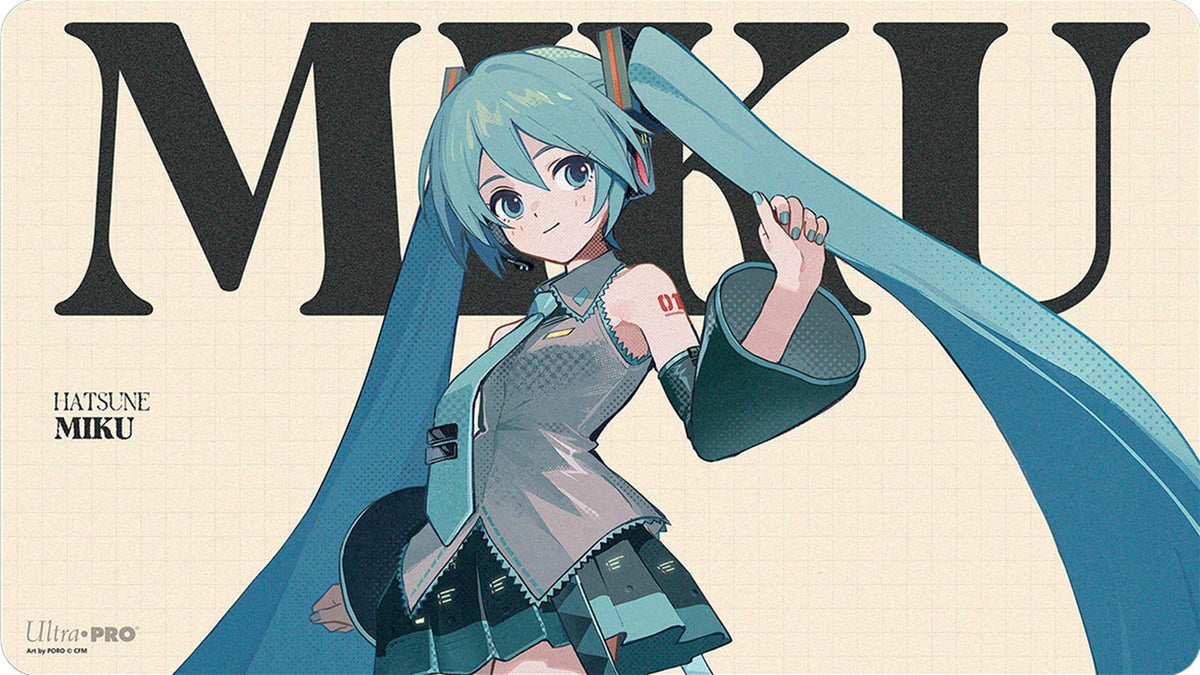 UP Playmat Hatsune Miku Retro Soundscapes Hatsune Miku