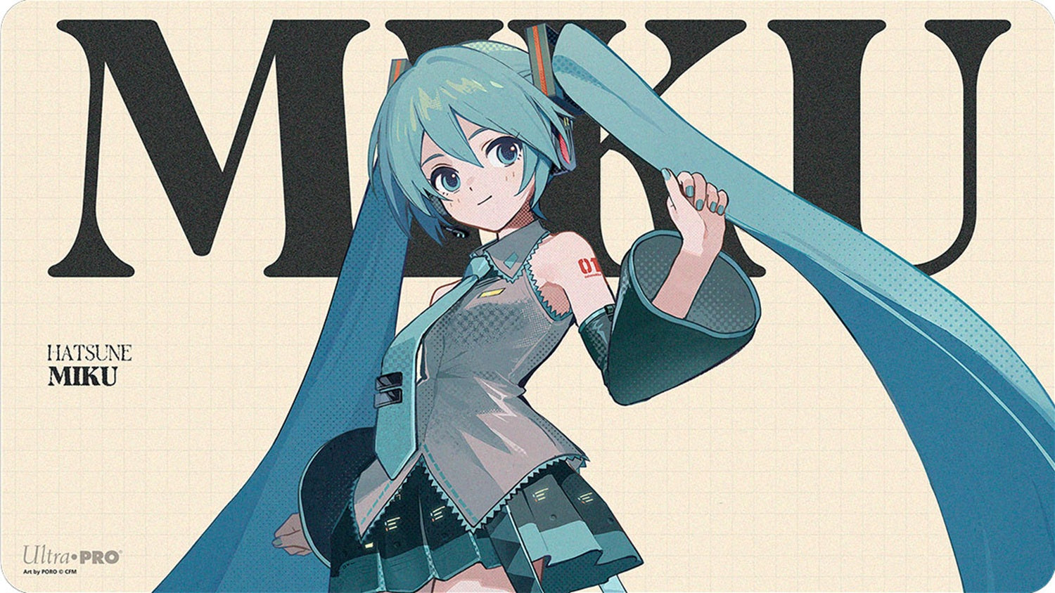 UP Playmat Hatsune Miku Retro Soundscapes Hatsune Miku