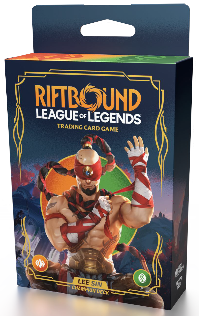 Riftbound: League of Legends TCG Origins Champion Deck Lee Sin (Limit 1)