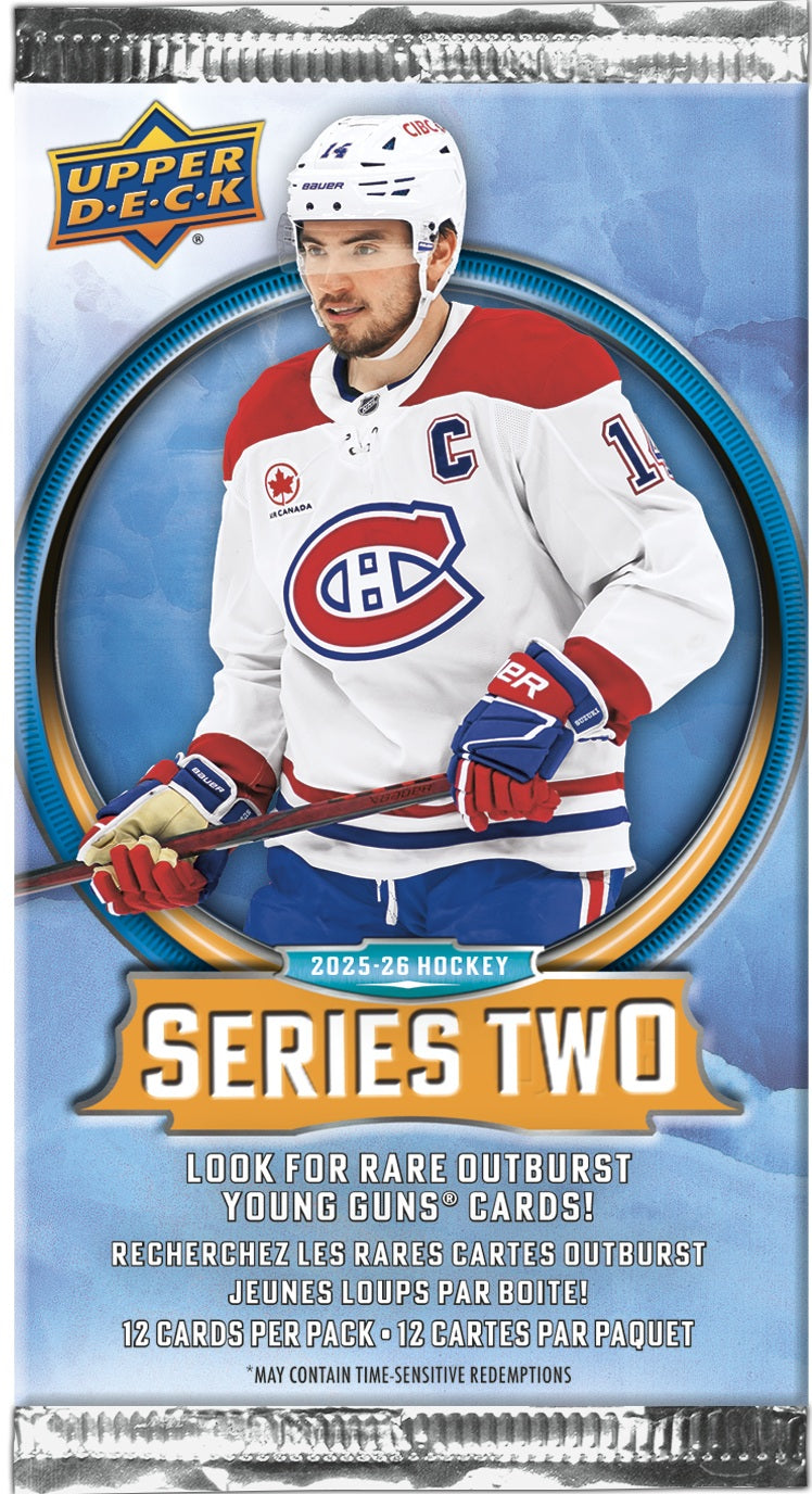 25/2026 Upper Deck Hockey Series 2 Blaster Limit 20