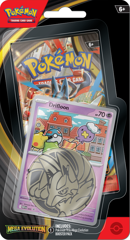 Pokemon ME01 Mega Evolution Drifloon - Checklane Blister Limit 4