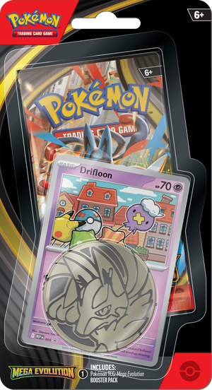Pokemon ME01 Mega Evolution Drifloon - Checklane Blister Limit 4