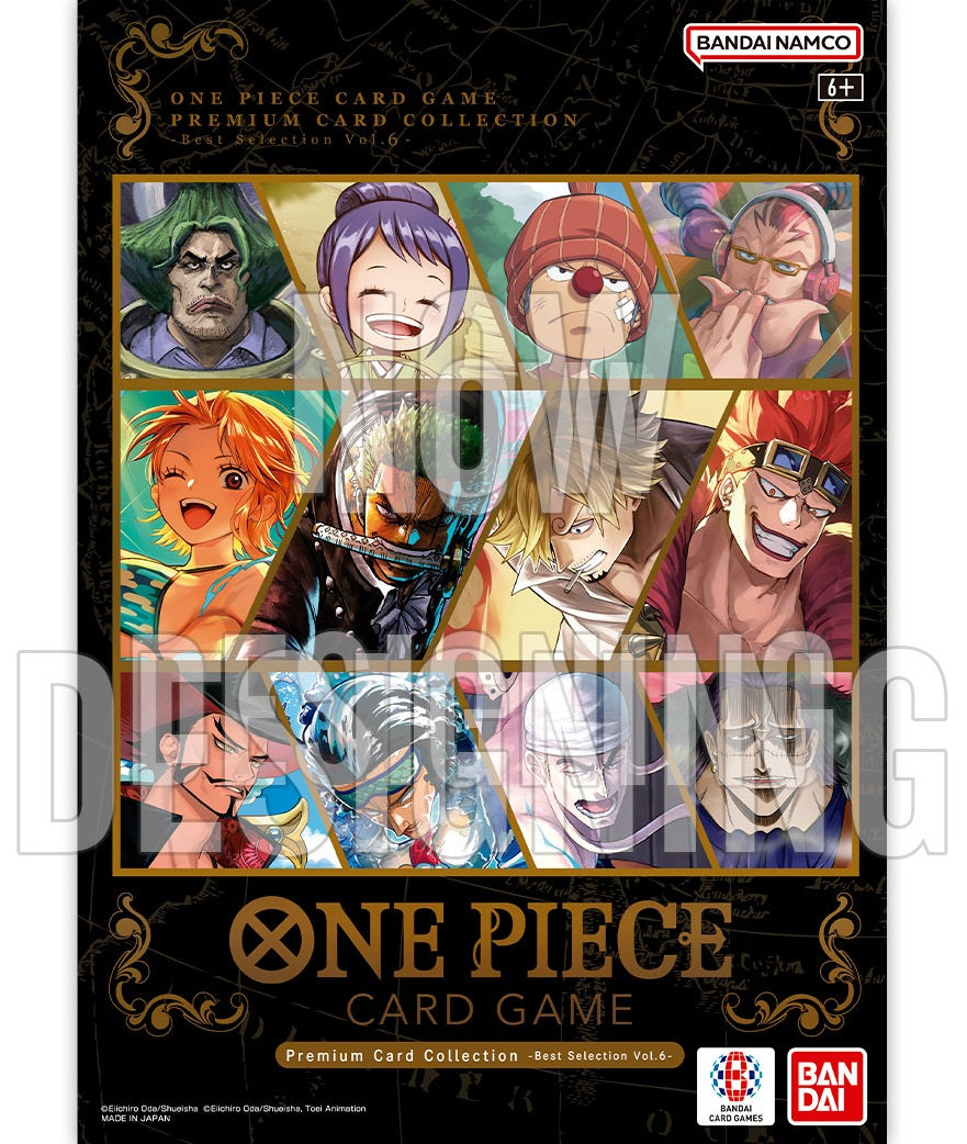 One Piece CG Premium Card Collection Best Selection V6 Box LIM 2