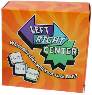 Left Right Center Dice Game (Wooden Box)