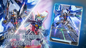 Gundam CG GD-05 Freedom Ascension Booster Sealed Case