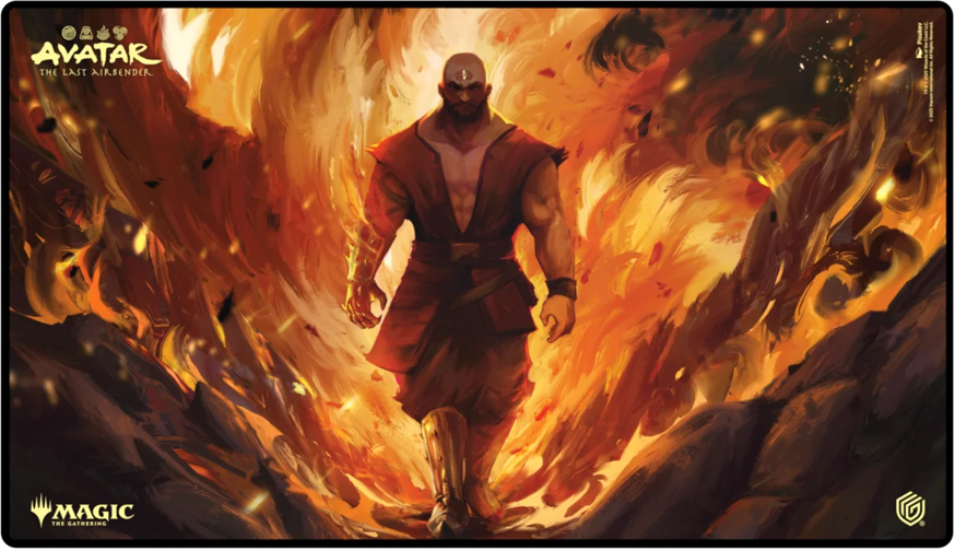 UG Playmat MTG Avatar The Last Airbender- Red Uncommon