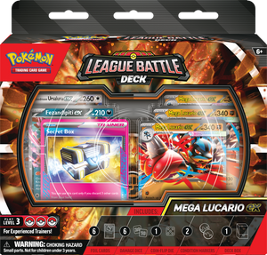 Pokémon League Battle Deck Mega Lucario Ex Box