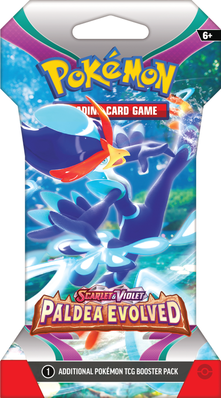 Pokémon S.V. 2 Paldea Evolved Sleeved Booster Packs  Limit of 12