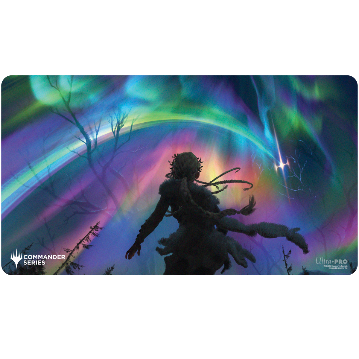 UP Playmat MTG Commander Series Three Color Shard Esika Double Sided