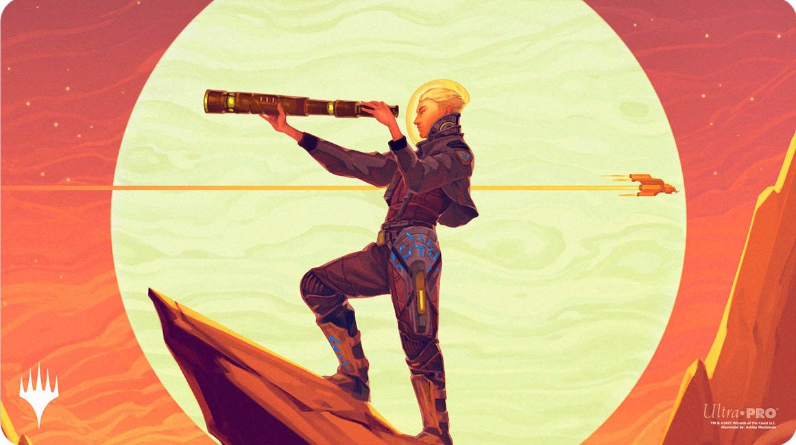 MTG UP Playmat Edge of Eternities Key Character Mythic