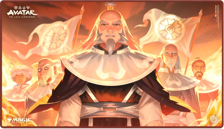 UG Playmat MTG Avatar The Last Airbender- Legendary Rare V2