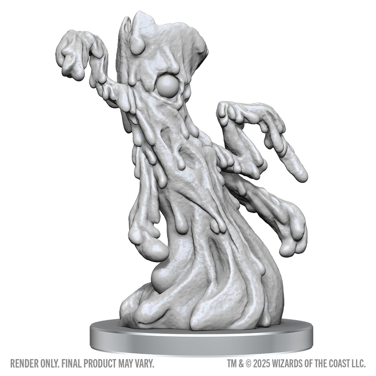 DND Unpainted Minis WV28 Drow Mage & Yochlol