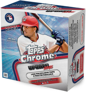 2025 Topps Chrome Updates Baseball Mega Box