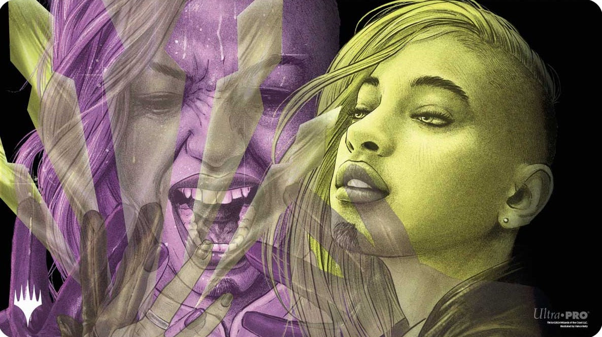 UP Playmat MTG Duskmourn ALT Key Mythic (3)