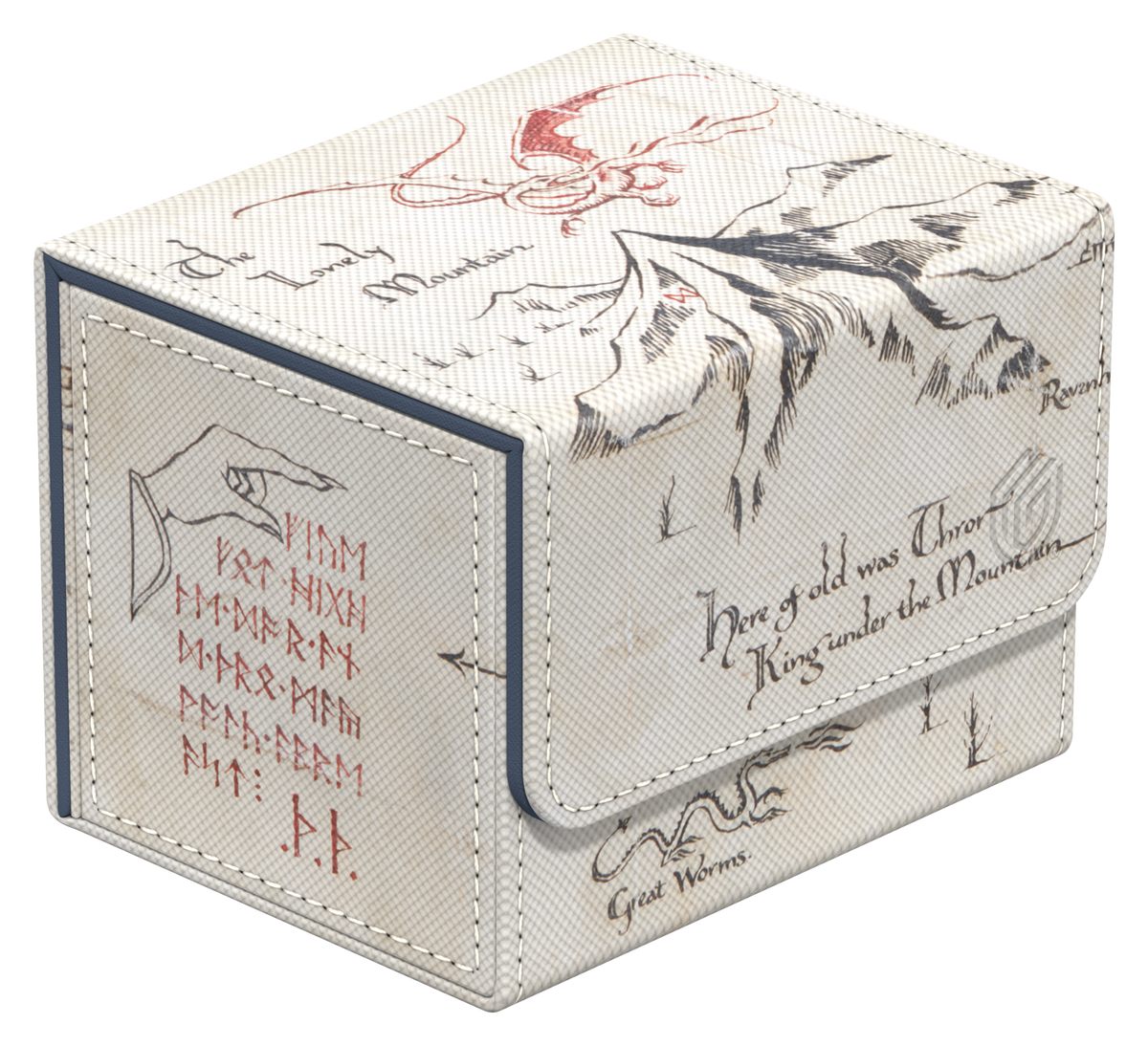 UG Deck Case Sidewinder 100+ Xenoskin MTG The Hobbit-Thor's Map