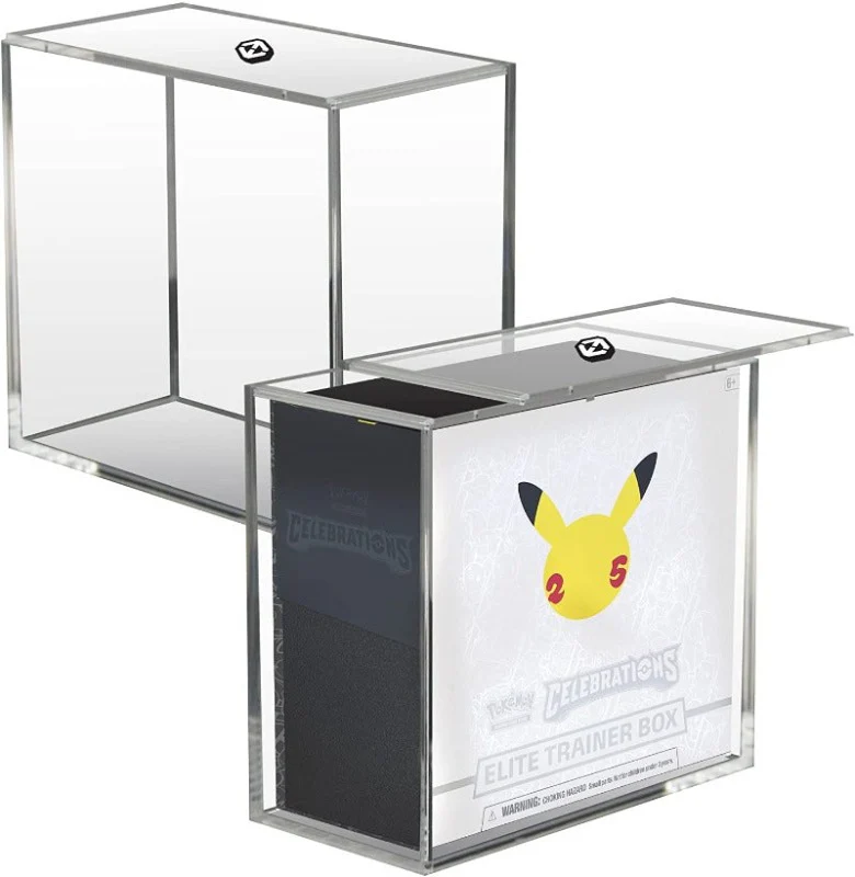 Pokemon Elite Trainer Box w/ Sliding Lid Anti-UV - Acrylic Protector