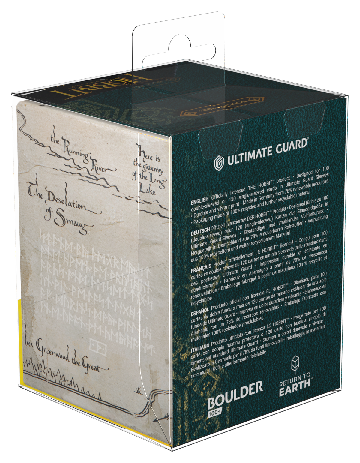 UG RTE Deck Case Boulder 100+ The Hobbit-Thor's Map