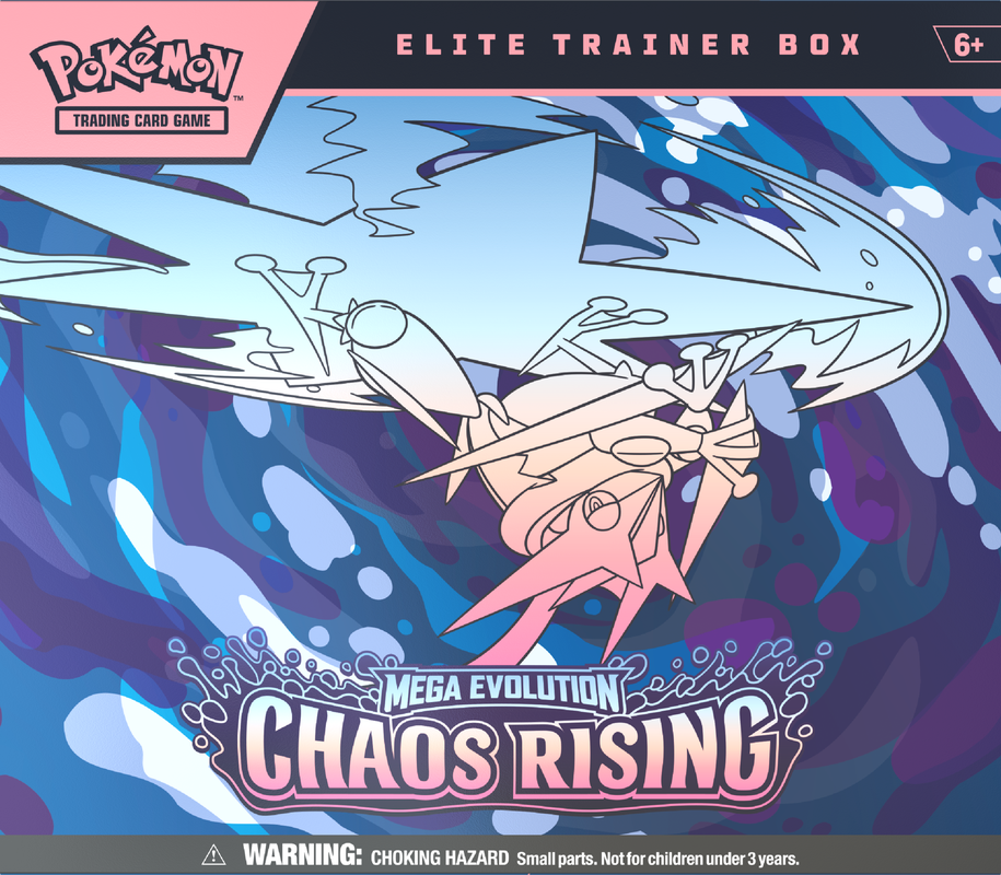 Pokemon ME04 Chaos Rising Elite Trainer Box Limit 2