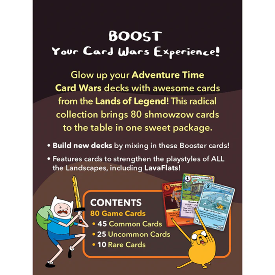 Adventure Time Card Wars Lands of Legend Booster Collection