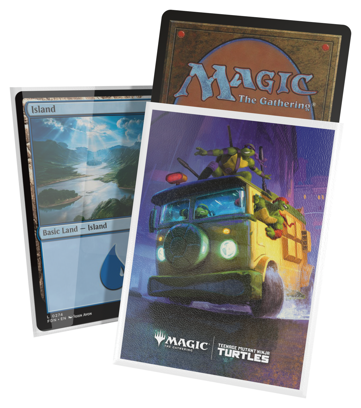 UG Art Sleeves MTG TMNT - Turtle Van