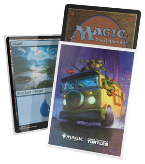 UG Art Sleeves MTG TMNT - Turtle Van