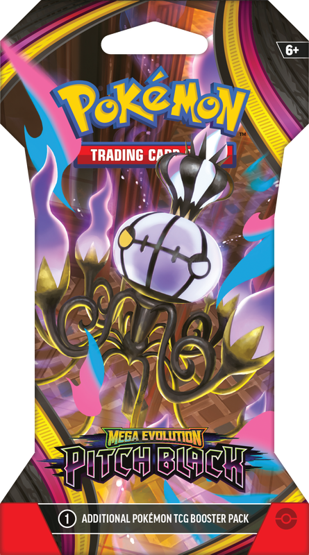 Pokémon ME05 Pitch Black Sleeved Booster - Picked Randomly - Limit 12