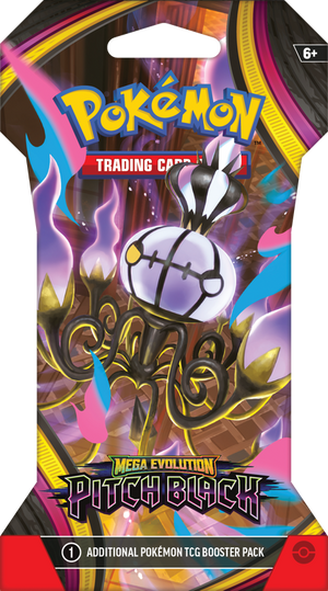 Pokémon ME05 Pitch Black Sleeved Booster - Picked Randomly - Limit 12