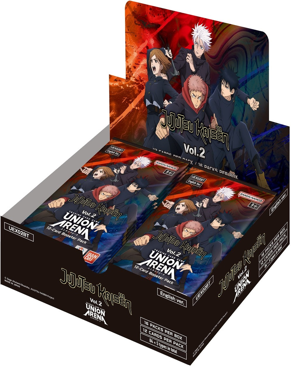 Union Arena Jujutsu Kaisen  Vol. 2 Booster Box