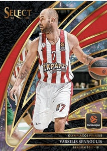 2026 Panini Select  EuroLeague Basketball Mega Box