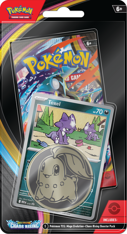 Pokemon ME04 Chaos Rising Checklane Blister Limit 8