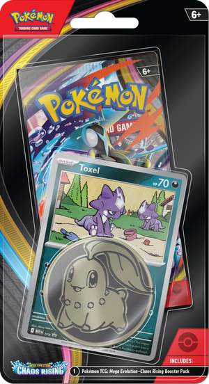 Pokemon ME04 Chaos Rising Checklane Blister Limit 8