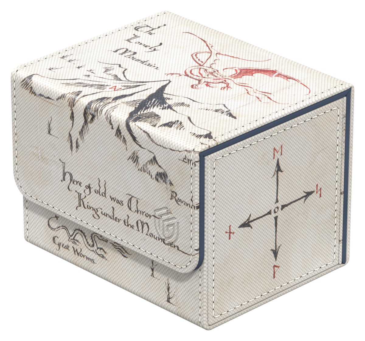 UG Deck Case Sidewinder 100+ Xenoskin MTG The Hobbit-Thor's Map