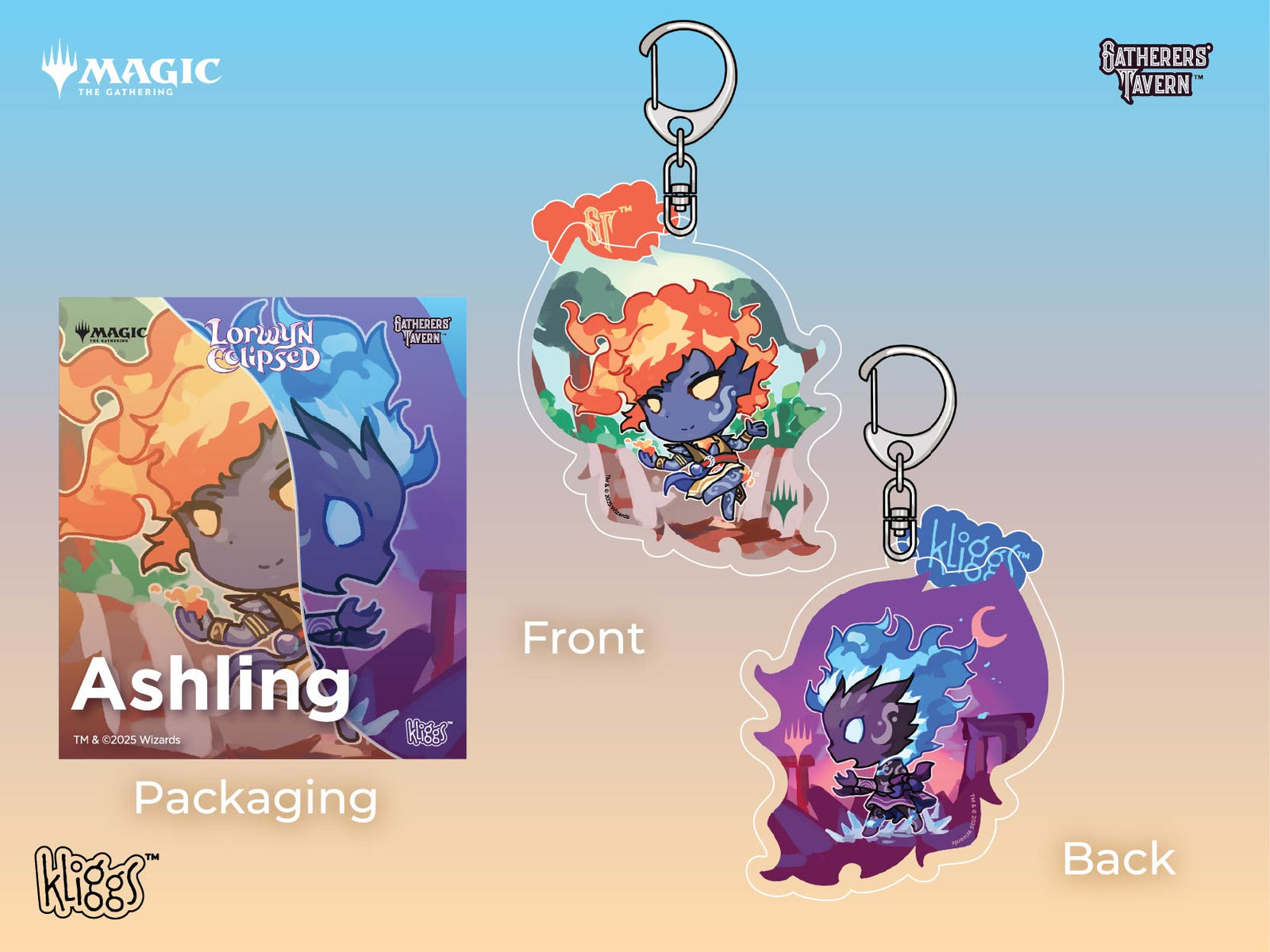 Gatherers Tavern MTG Lorwyn Ecliped - Keychain Ashling