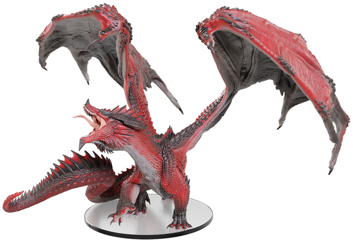DND Icons Adult Red Dragon Tyrant