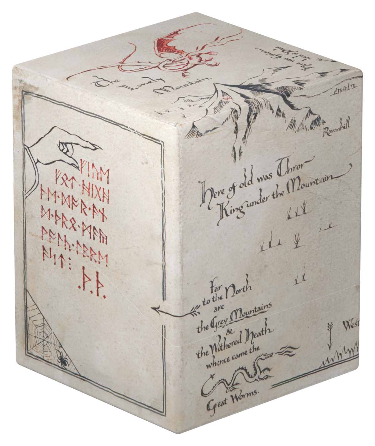 UG RTE Deck Case Boulder 100+ The Hobbit-Thor's Map
